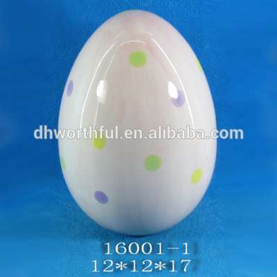 High quality ceramic easter egg decoration,easter egg crafts