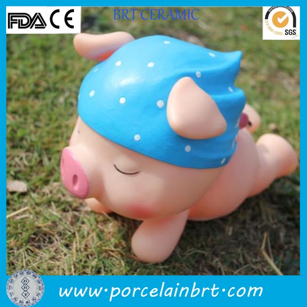 Creative Pig Ceramic Money Box